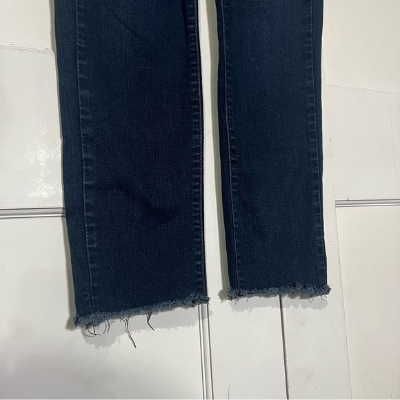 PAIGE Skyline Skinny Jeans Size 31 in Blue Zinna Mid Rise Stretchy Fitting - Picture 4 of 11